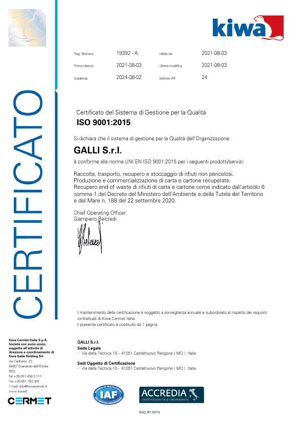 Certificazione-ISO9001